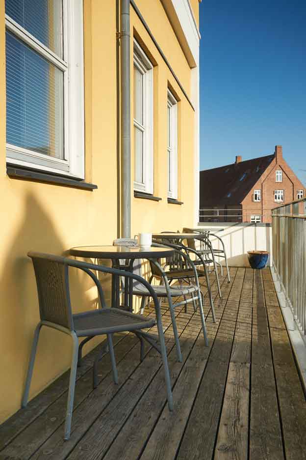 BB-Hotel Rønne, Balkon