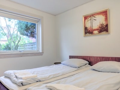 Schlafzimmer, Ferien­wohnung Fre­deriks­havn