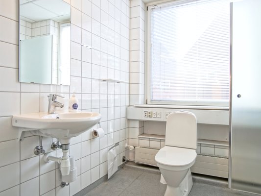 Badezimmer, BB-Hotel Rønne