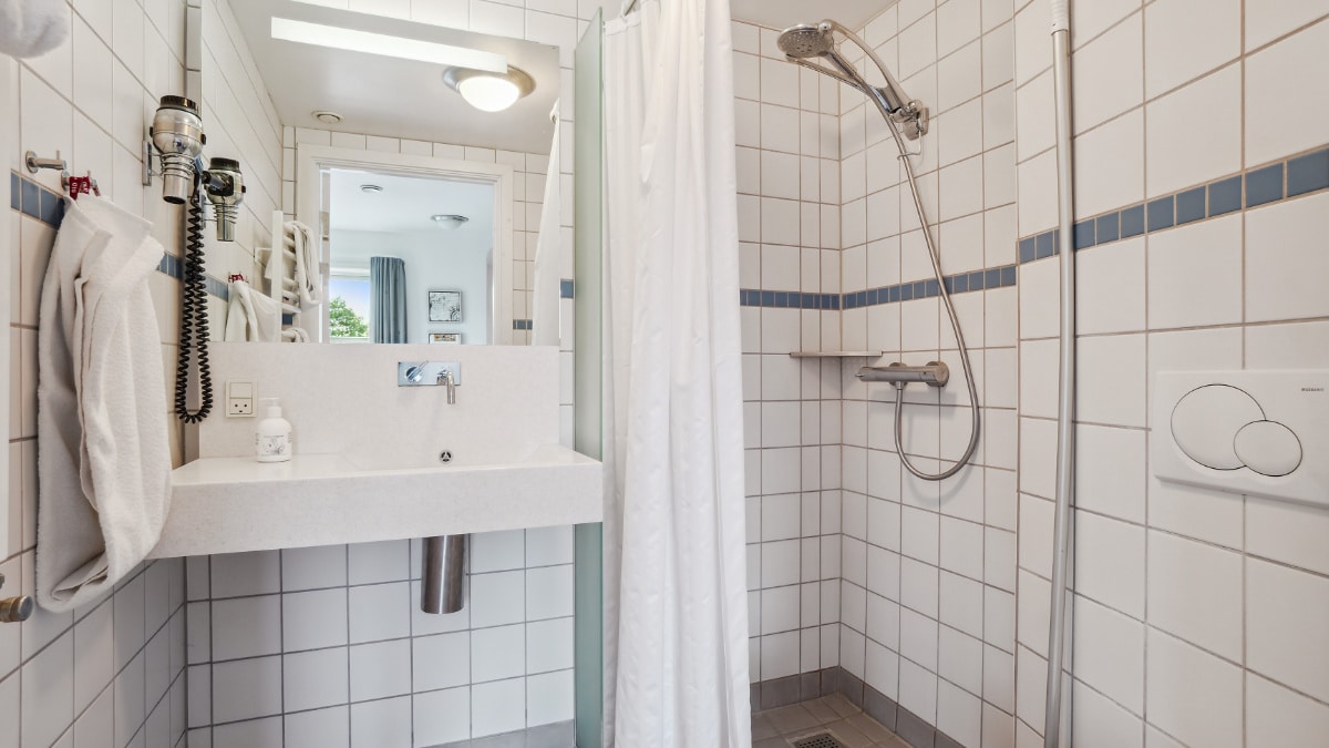 BB-Hotel Aarhus badeværelse